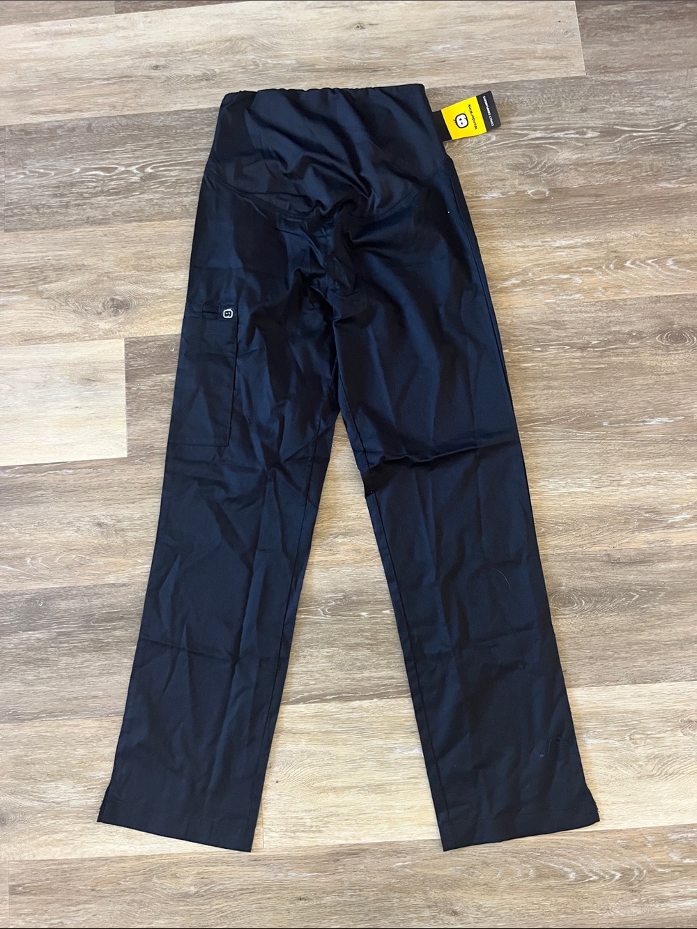 NWT Wonderwink Wonderworks Women's Maternity Classic Fit Scrub Pants 545 Size XS